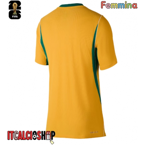 Australia Prima Maglia Femmina Mondiali 2026 Manica Corta